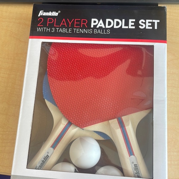Franklin 2 Player Paddle Set - Picture 1 of 2